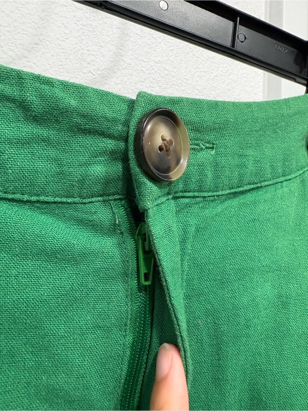 Who What Wear Green A-Line Midi Skirt - Picture 4 of 5